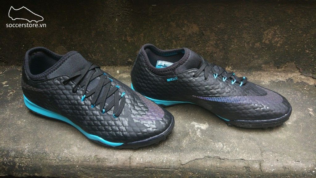 Nike HypervenomX Finale II SE TF- Black/ Gamma Blue 897721-004