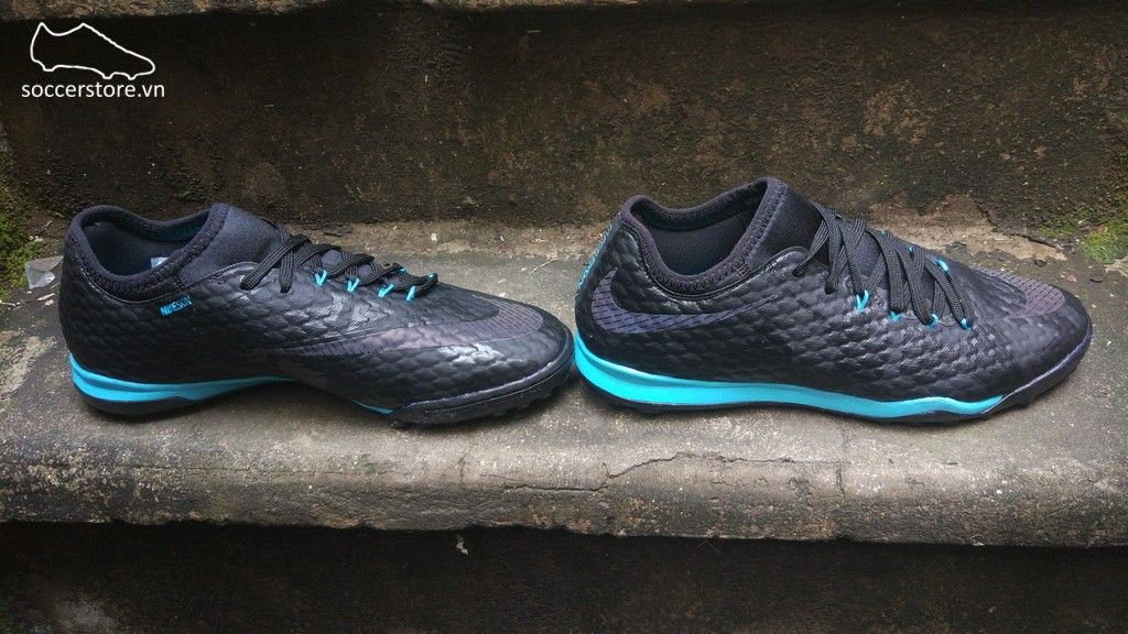 Nike HypervenomX Finale II SE TF- Black/ Gamma Blue 897721-004