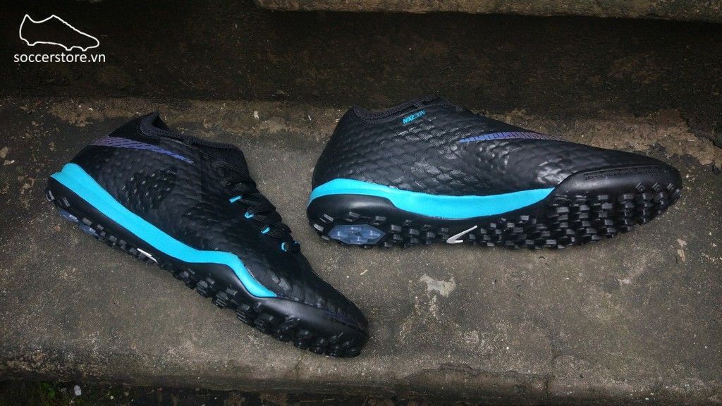 Nike HypervenomX Finale II SE TF- Black/ Gamma Blue 897721-004