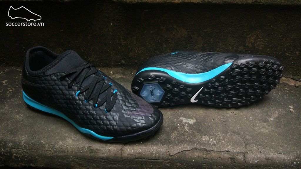 Nike HypervenomX Finale II SE TF- Black/ Gamma Blue 897721-004