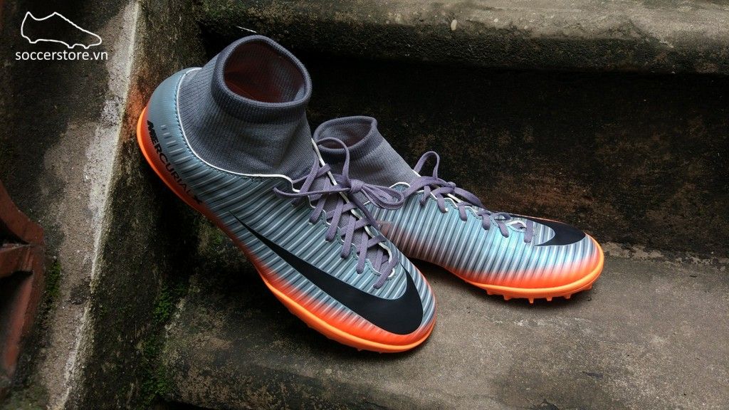 Nike Mercurial Victory CR7 DF TF- Cool Grey/ Metallic Hematite/ Wolf Grey 903612-001
