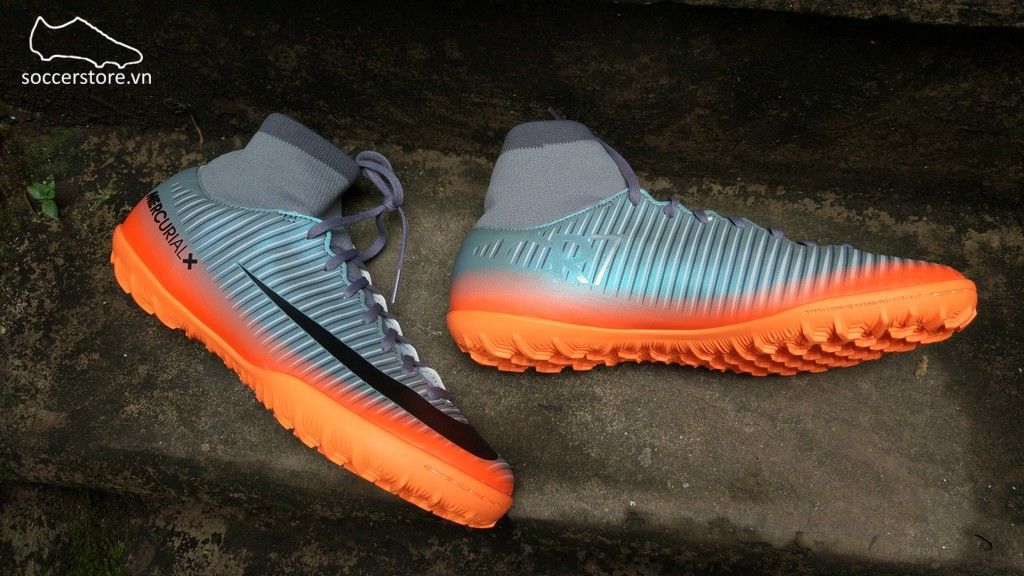 Nike Mercurial Victory CR7 DF TF- Cool Grey/ Metallic Hematite/ Wolf Grey 903612-001