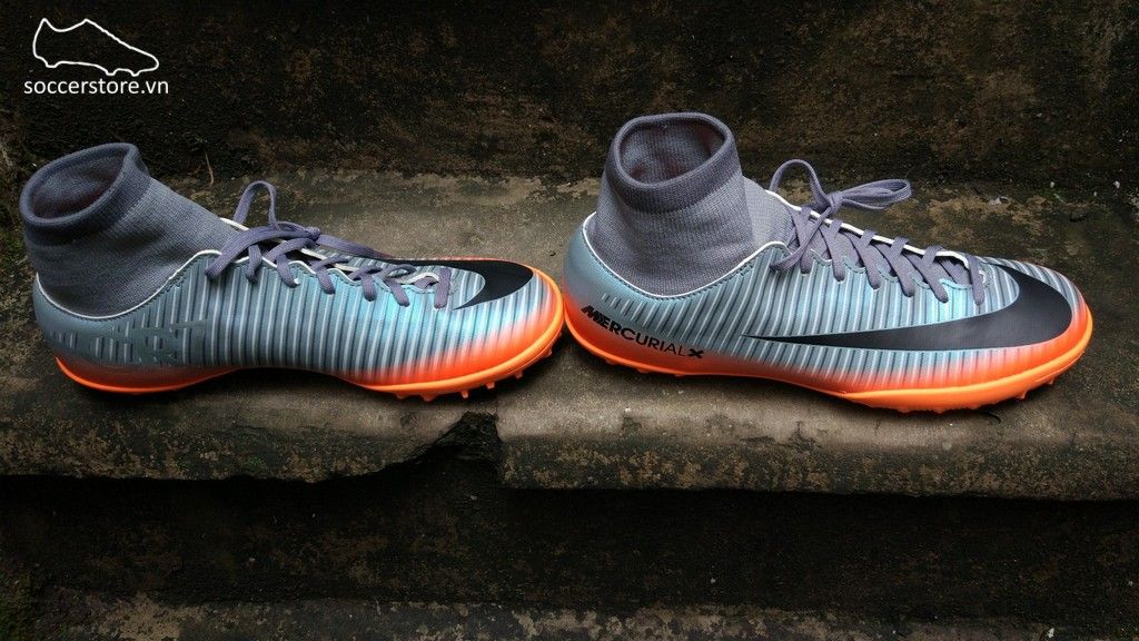 Nike Mercurial Victory CR7 DF TF- Cool Grey/ Metallic Hematite/ Wolf Grey 903612-001