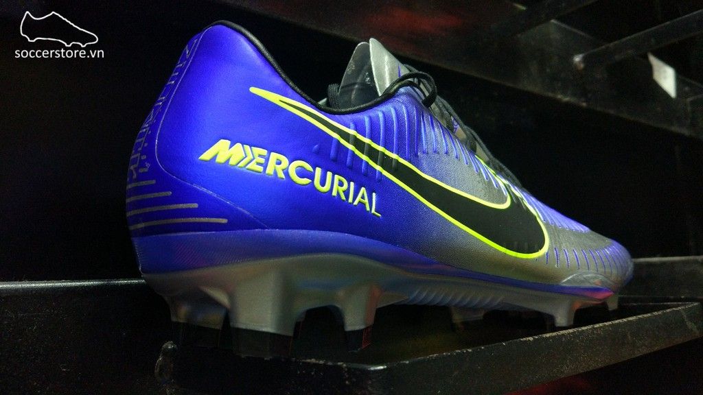 Nike Mercurial Vapor XI Neymar FG- Racer Blue/ Black/ Chrome/ Volt 921547-407