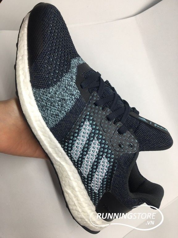 Adidas Ultraboost ST Parley AC7586- Color Legend Ink / Clear Mint / Hi-Res Aqua