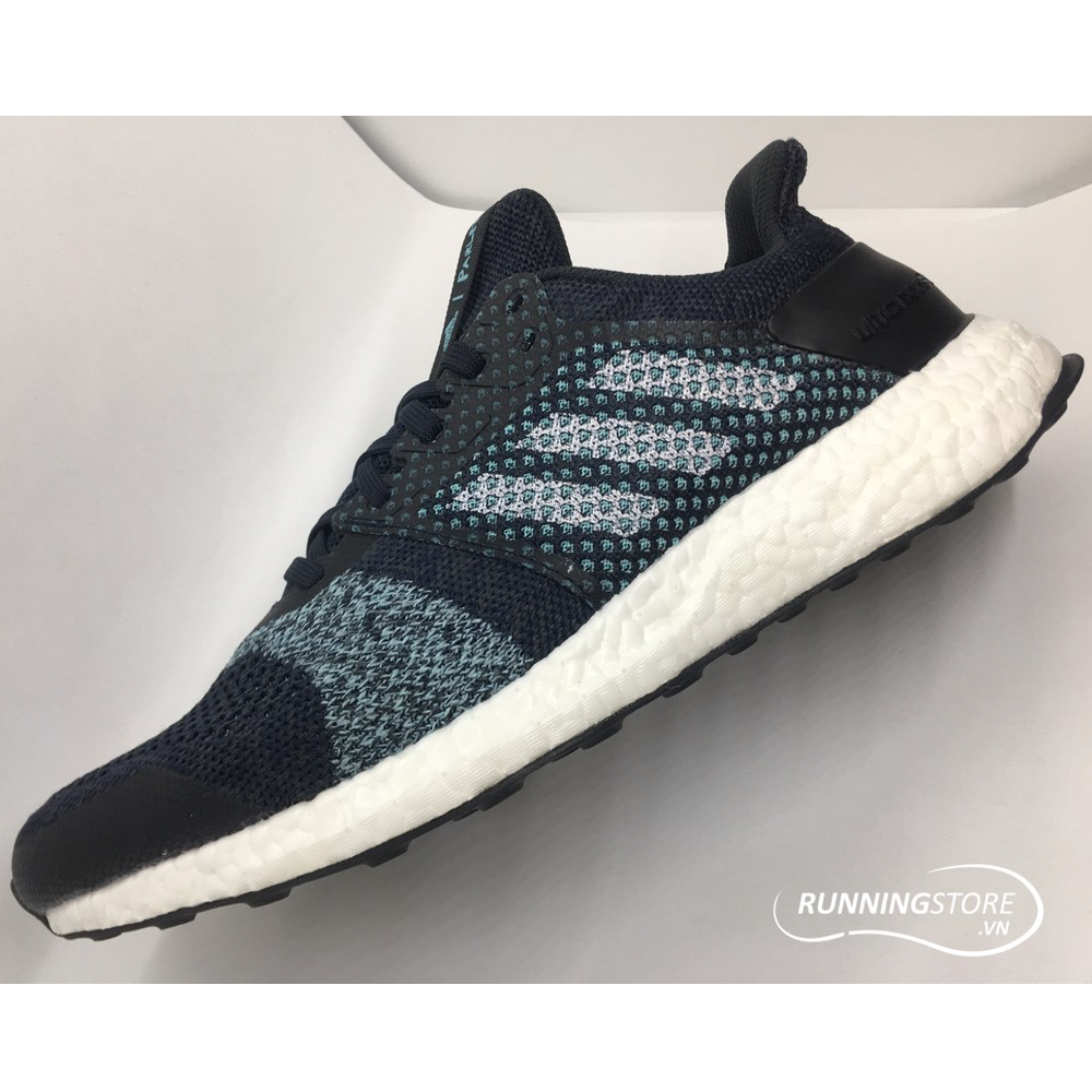 Adidas Ultraboost ST Parley AC7586- Color Legend Ink / Clear Mint / Hi-Res Aqua