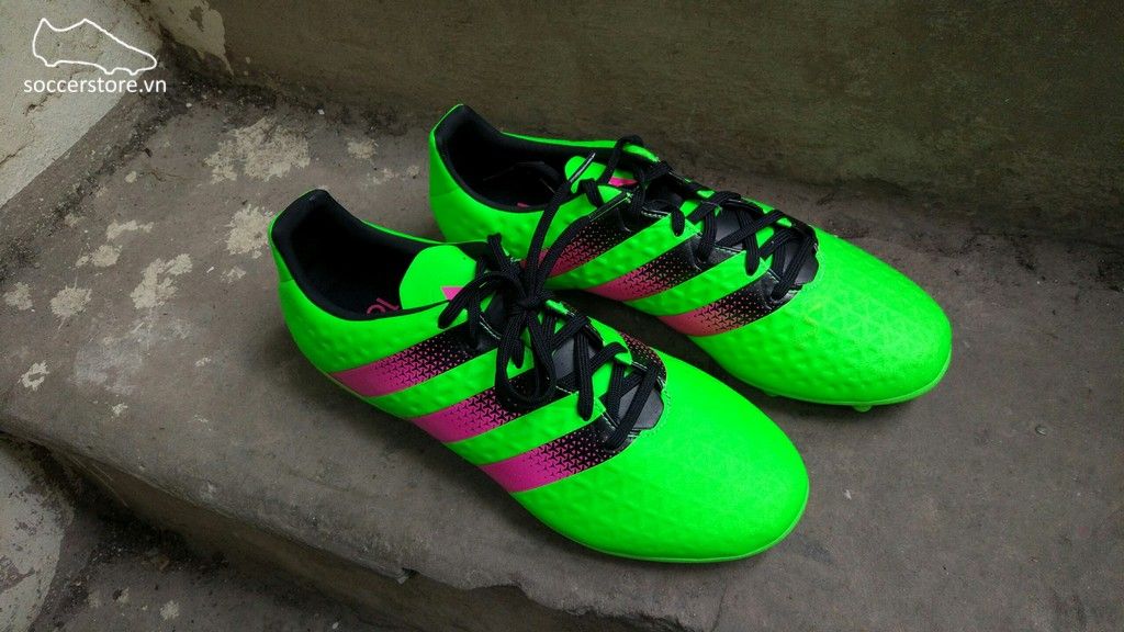 Adidas Ace 16.3 FG/AG- Solar Green/ Shock Pink/ Core Black AF5145