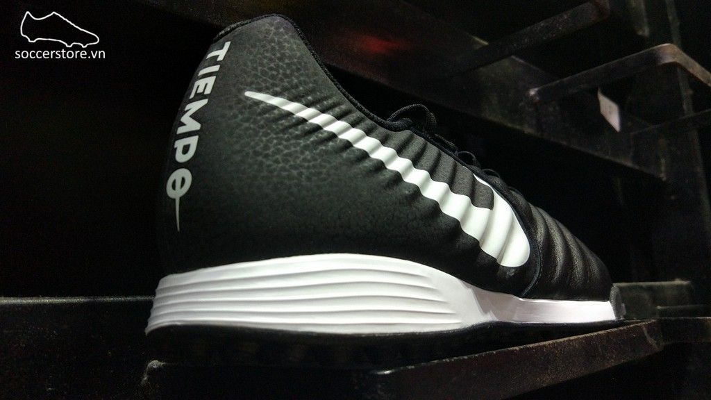 Nike Tiempo Legend VII Academy TF- Black/ Pure Platinum/ Light Crimson AH7243-006