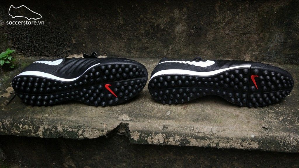 Nike Tiempo Legend VII Academy TF- Black/ Pure Platinum/ Light Crimson AH7243-006
