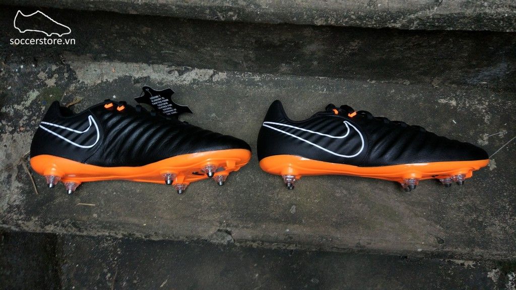 Tiempo Legend VI Academy SG- Black/ Total Orange/ White AH7250-080