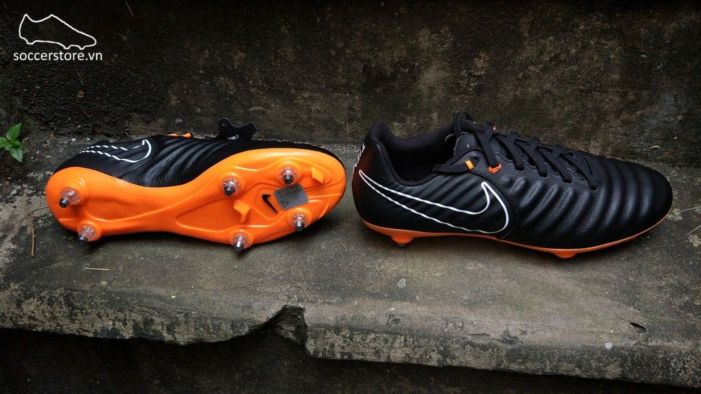 Tiempo Legend VI Academy SG- Black/ Total Orange/ White AH7250-080