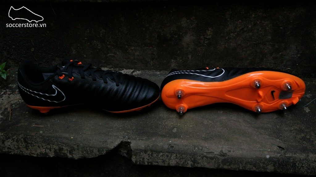 Tiempo Legend VI Academy SG- Black/ Total Orange/ White AH7250-080