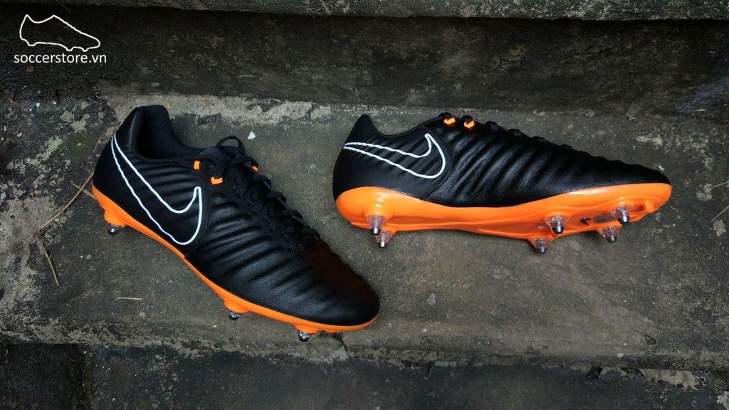 Tiempo Legend VI Academy SG- Black/ Total Orange/ White AH7250-080
