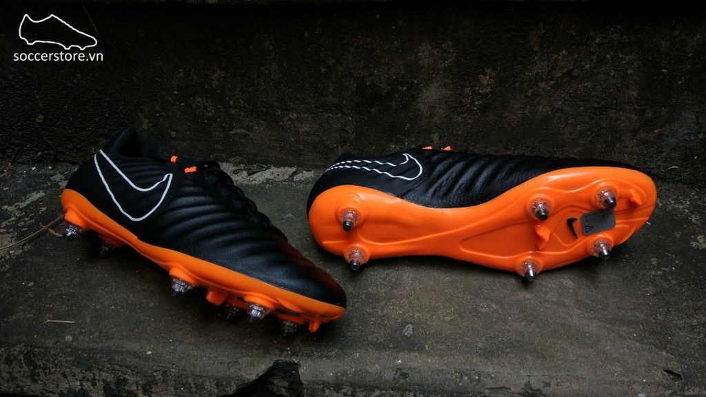 Tiempo Legend VI Academy SG- Black/ Total Orange/ White AH7250-080