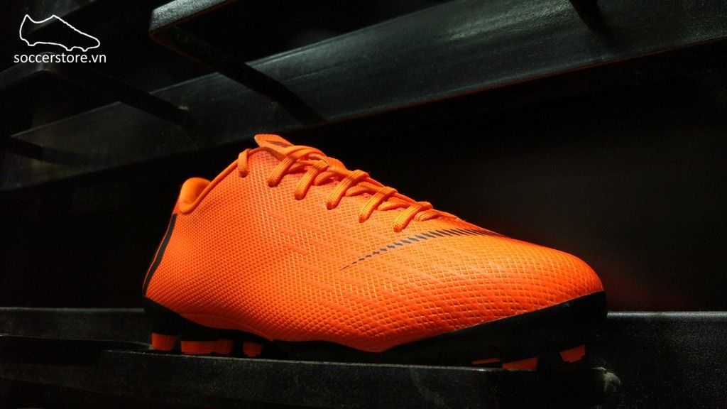 Nike Mercurial Vapor XI Academy Kids FG- Total Orange/ Black/ Volt AH7349-810