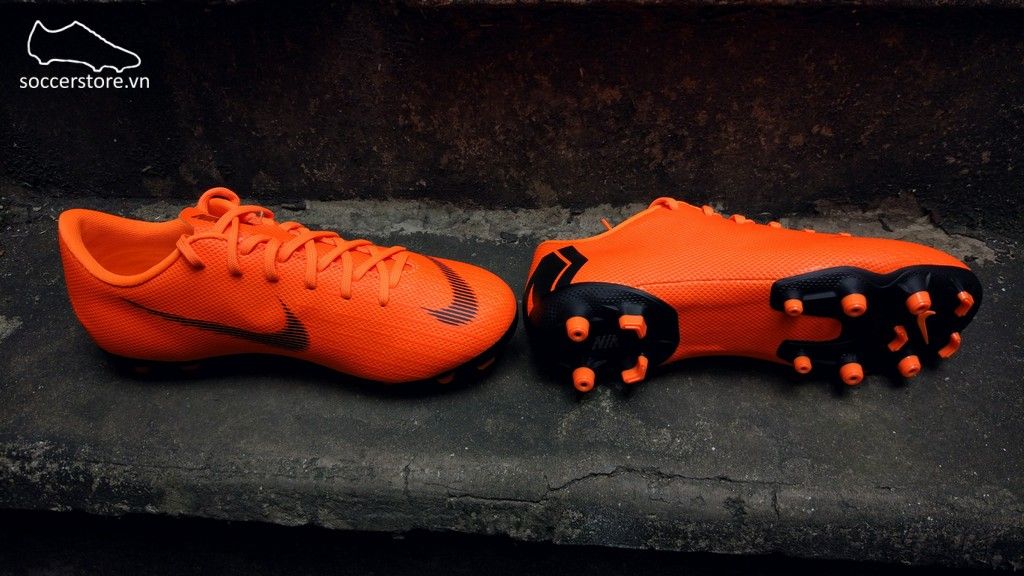 Nike Mercurial Vapor XI Academy Kids FG- Total Orange/ Black/ Volt AH7349-810