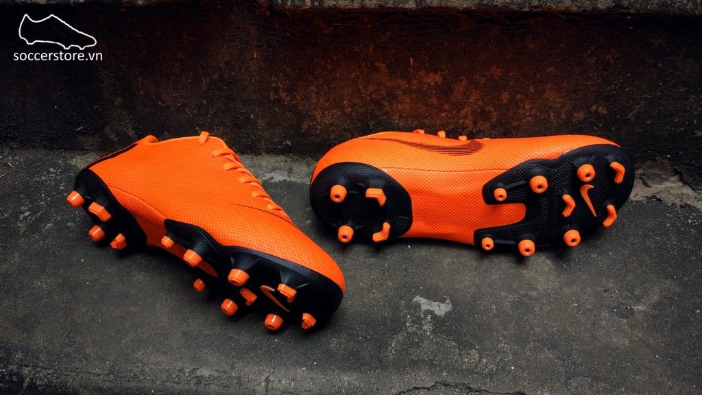 Nike Mercurial Vapor XI Academy Kids FG- Total Orange/ Black/ Volt AH7349-810