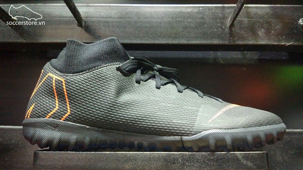 Nike Mercurial SuperflyX VI Academy- Black/ Total Orange/ White AH7370-081
