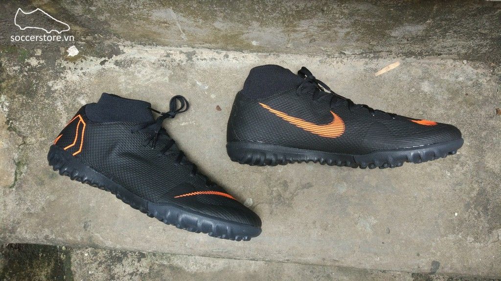 Nike Mercurial SuperflyX VI Academy- Black/ Total Orange/ White AH7370-081