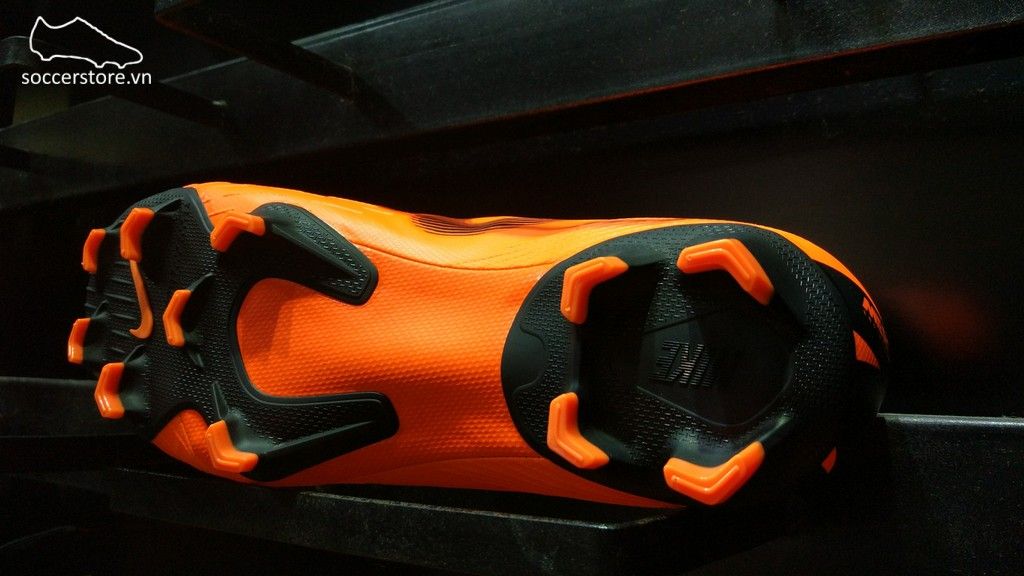 Nike Mercurial Vapor XII Pro FG- Total Orange/ Black/ Volt AH7382-810