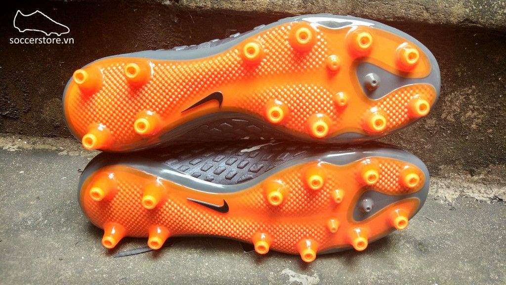 Nike Hypervenom Phantom III Elite DF AG Pro - Dark Grey/Total Orange/White AH7397-081