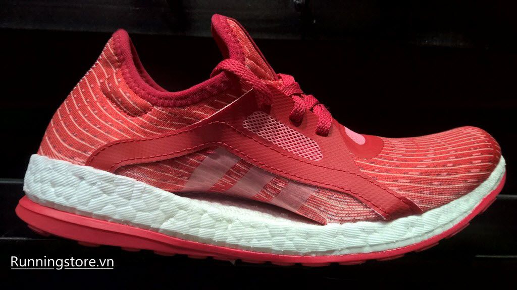 Adidas Pureboost X Women- Ray Red/ Vapour Pink/ Footwear White AQ3399