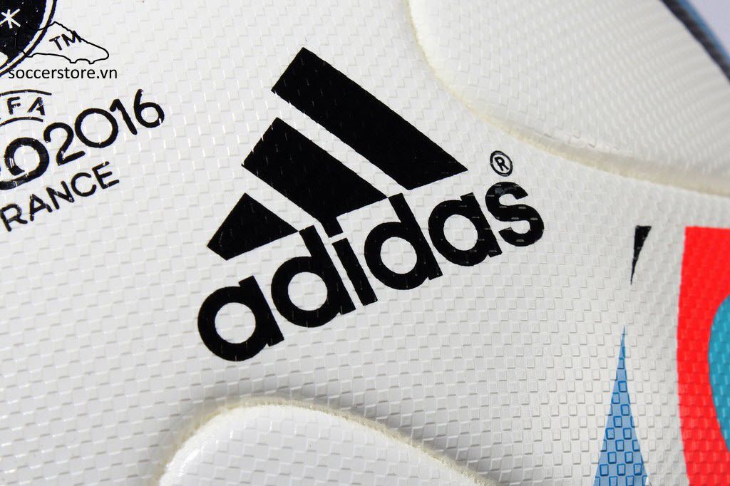 Bóng Adidas Euro 16 Official Match White/Bright Blue/ Night Indigo AC5415