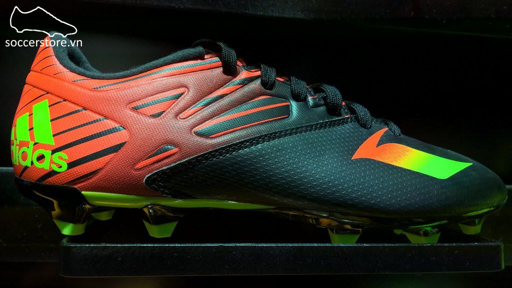 Adidas Messi 15.3 FG/AG Core Black/ Solar Green/ Solar Red AF4852