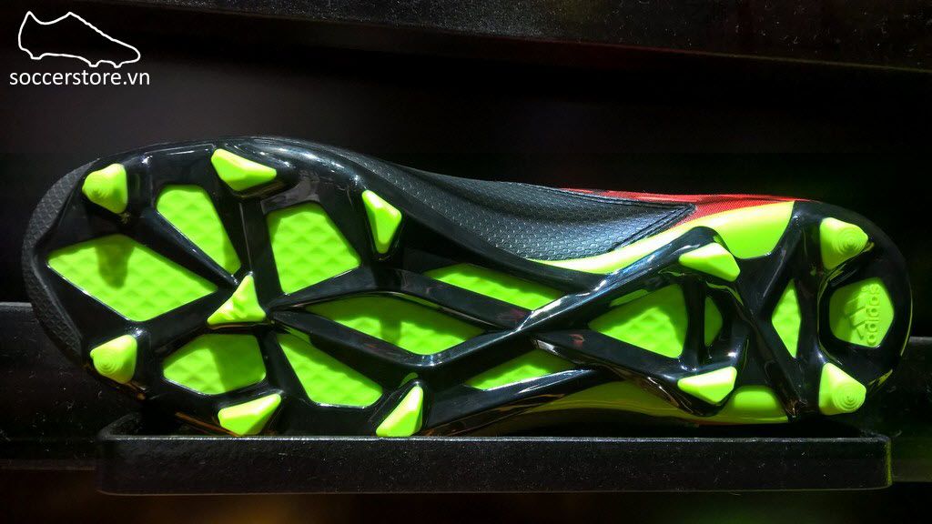Adidas Messi 15.3 FG/AG Core Black/ Solar Green/ Solar Red AF4852