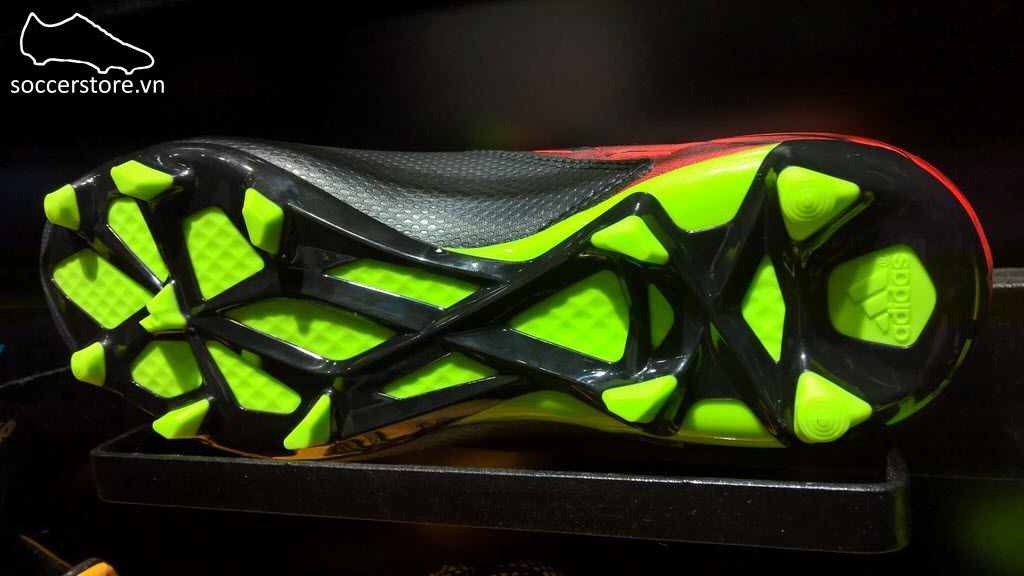 Adidas Messi 15.3 FG/AG Core Black/ Solar Green/ Solar Red AF4852