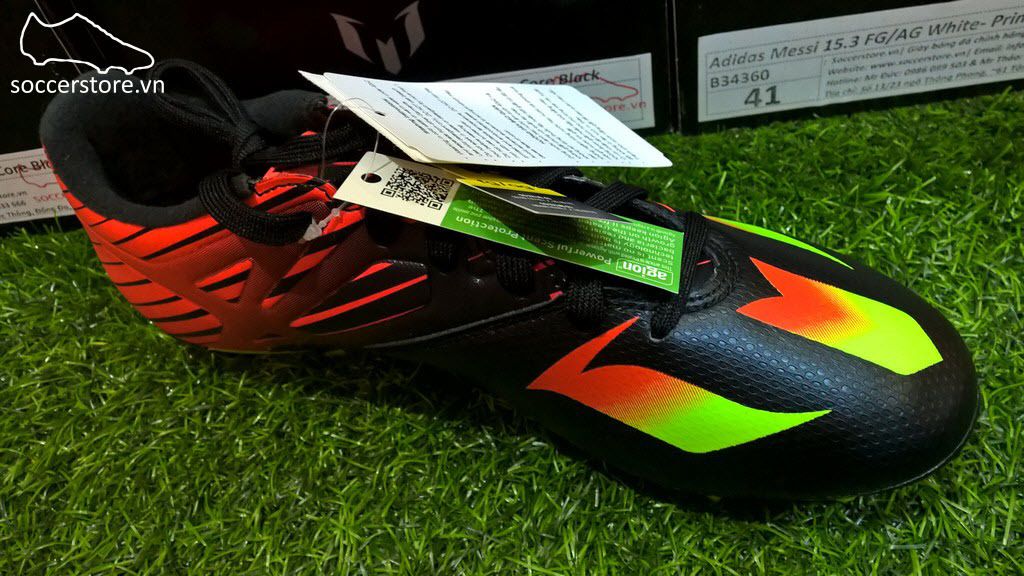 Messi 15.3 FG/AG Core Black- Solar Green- Solar Red AF4852