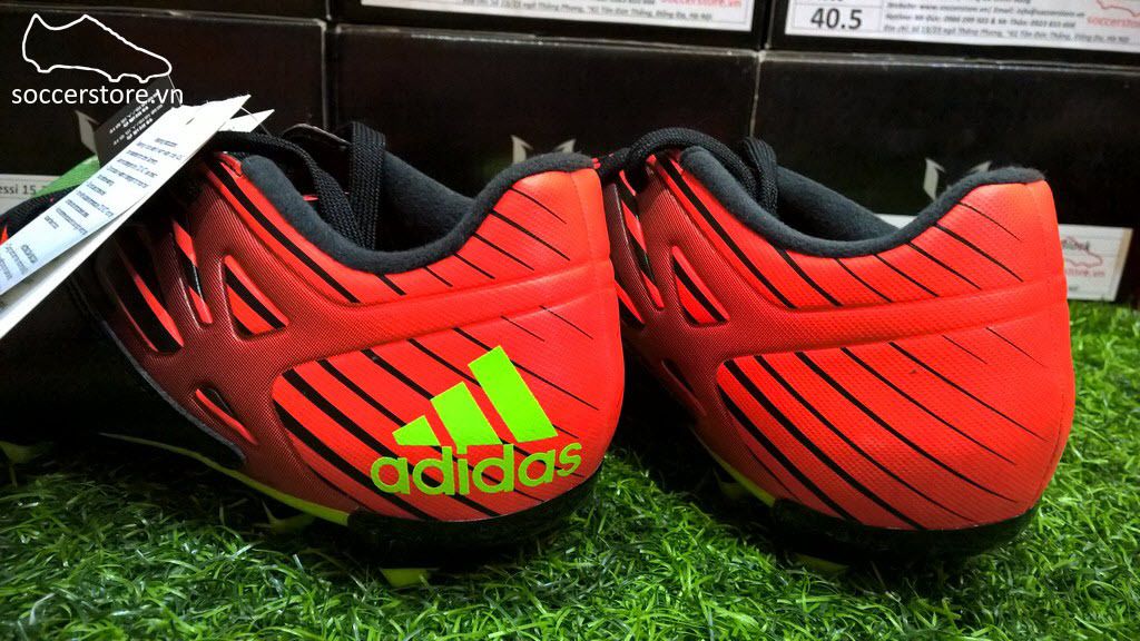 Messi 15.3 FG/AG Core Black- Solar Green- Solar Red AF4852