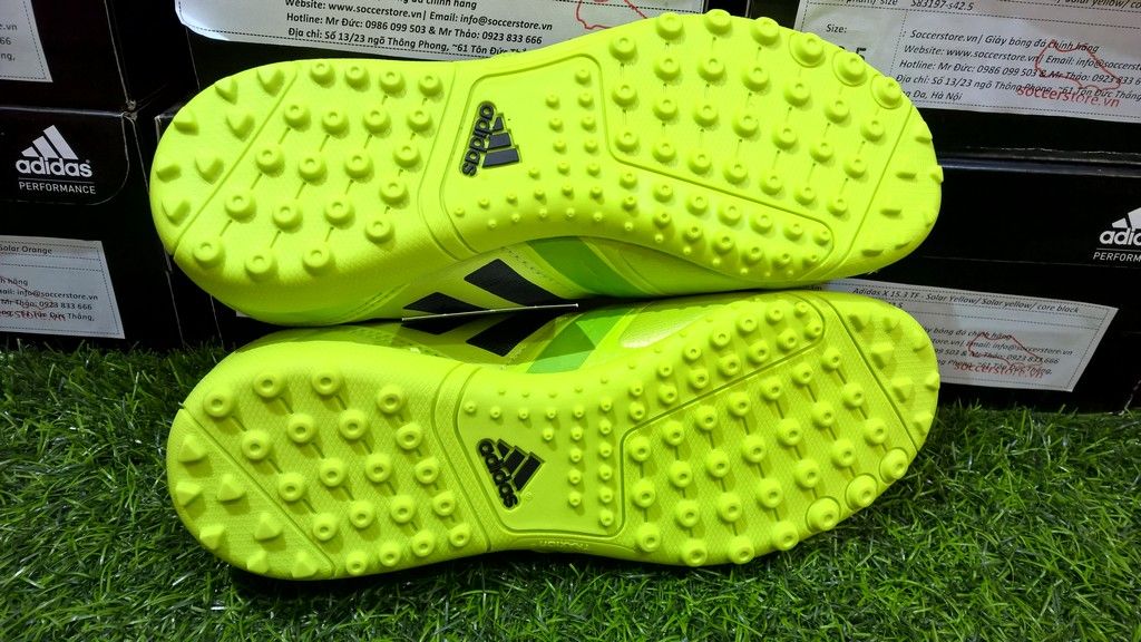 Giày bóng đá trẻ em Adidas Nitrocharge 2.0 TF Slim- Black- Zest