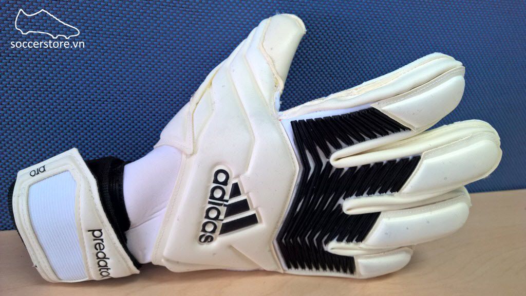 Adidas Predator Zones Pro Classic (positive cut) White-Black GK Gloves S88075 Adidas Predator Zones Pro Classic (positive cut) White-Black GK Gloves S88075