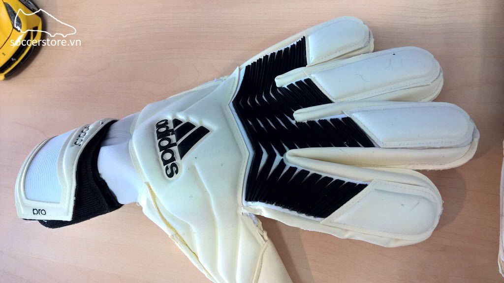Adidas Predator Zones Pro Classic (positive cut) White-Black GK Gloves S88075 Adidas Predator Zones Pro Classic (positive cut) White-Black GK Gloves S88075