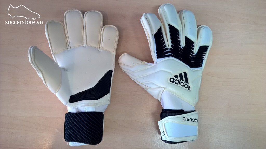 Adidas Predator Zones Pro Classic (positive cut) White-Black GK Gloves S88075 Adidas Predator Zones Pro Classic (positive cut) White-Black GK Gloves S88075
