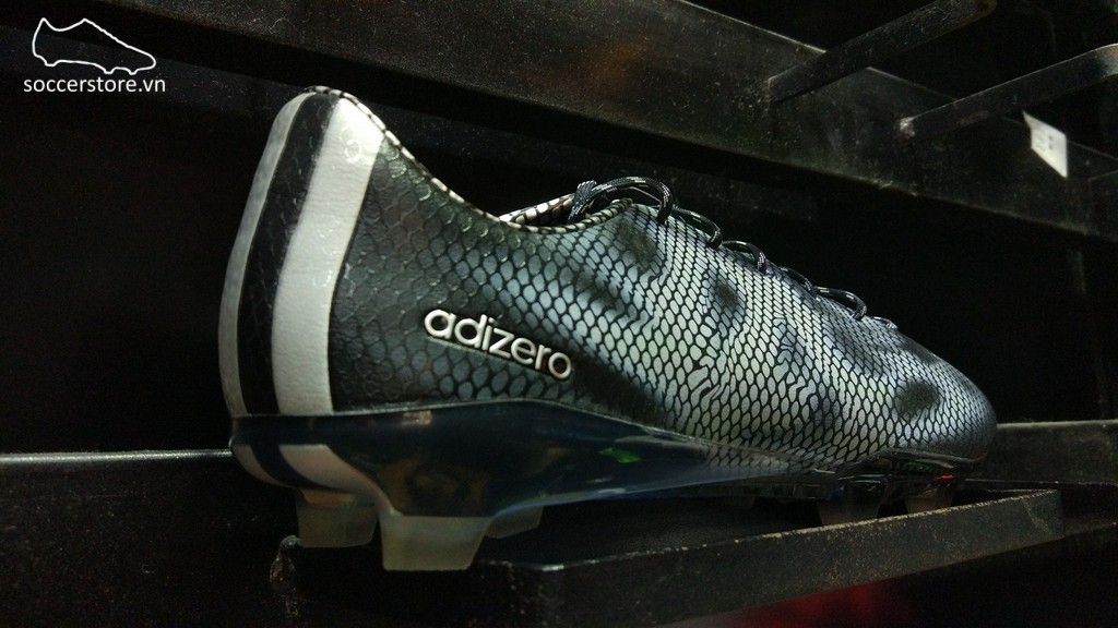 Adidas F50 Adizero FG- Core Black/ Silver B34854