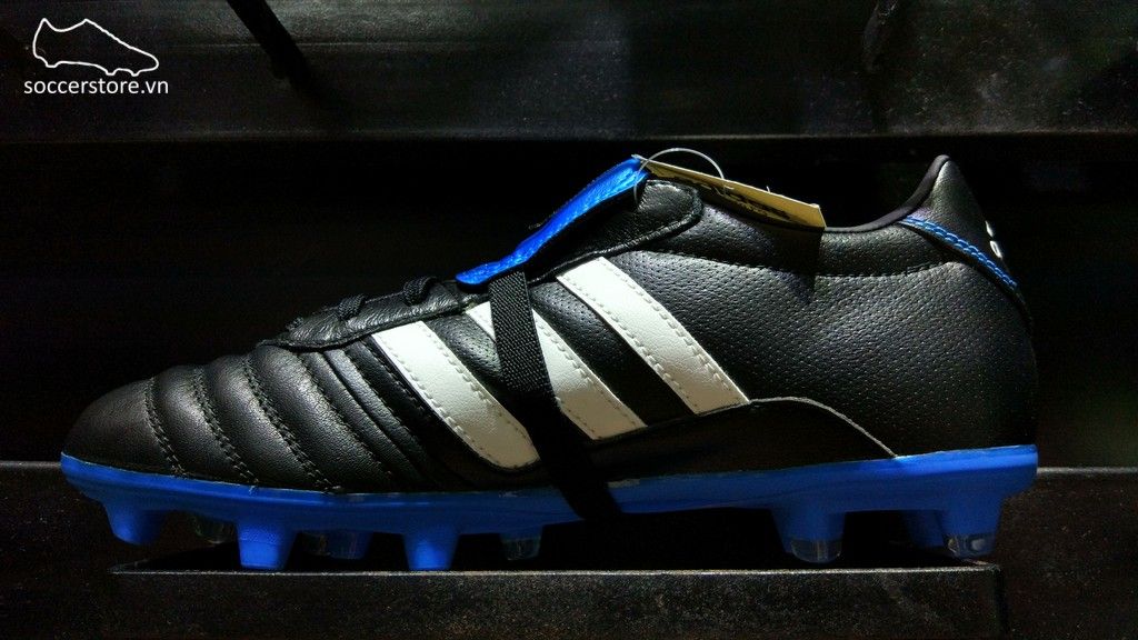 Adidas Gloro 15.1 FG- Core Black/ White/ Solar Blue B36019