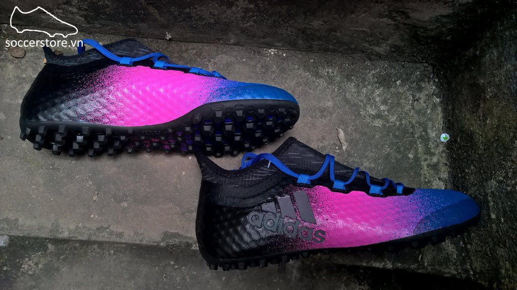 Adidas X Tango 16.1 TF- Shock Pink/Core Black/Blue