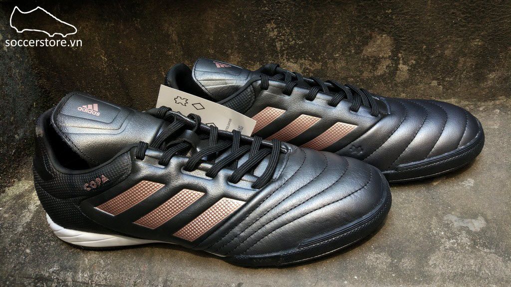 Adidas Copa 17.3 TF- Core Black/ Copper Metallic/ Core Black 