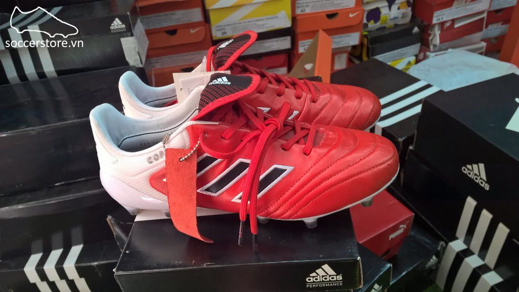 Adidas Copa 17.1 FG- Red Core Black White BB3551