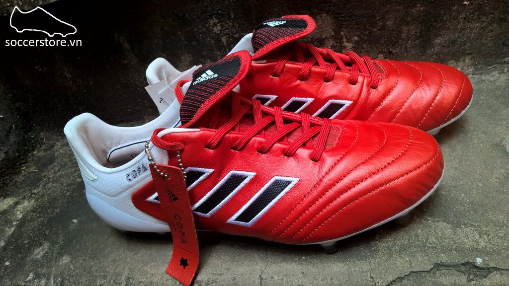 Adidas Copa 17.1 FG- Red Core Black White BB3551