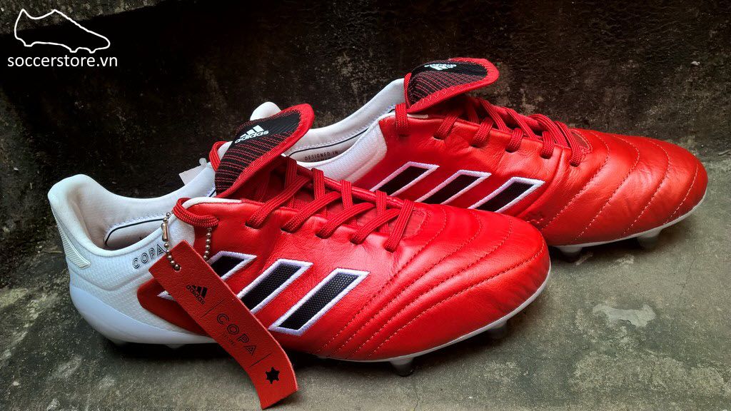 Adidas Copa 17.1 FG- Red Core Black White BB3551