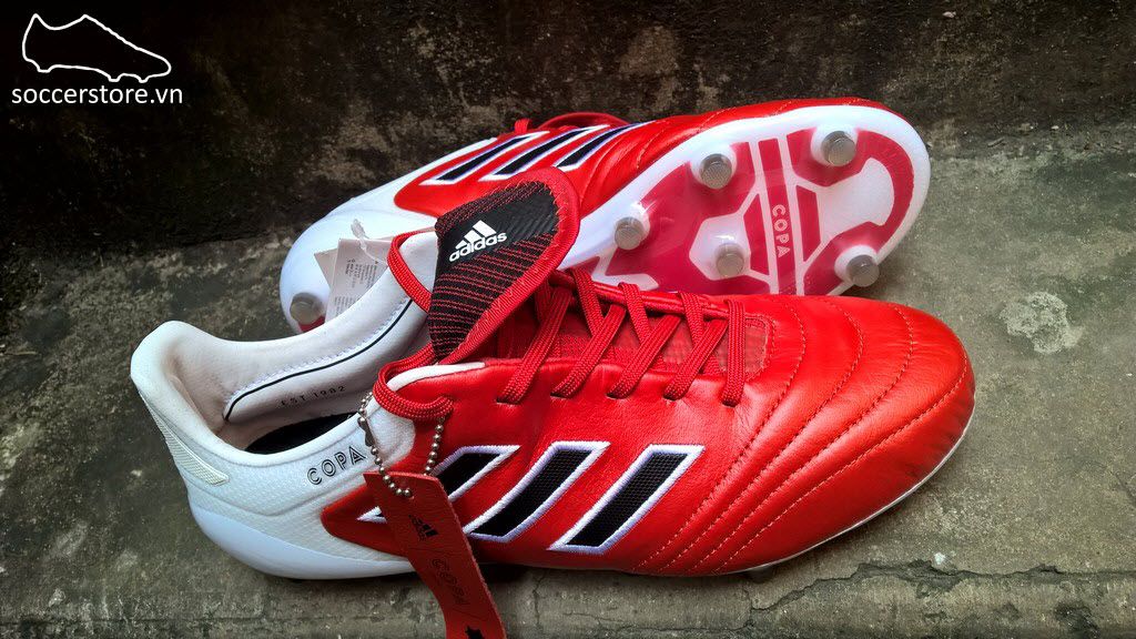 Adidas Copa 17.1 FG- Red Core Black White BB3551