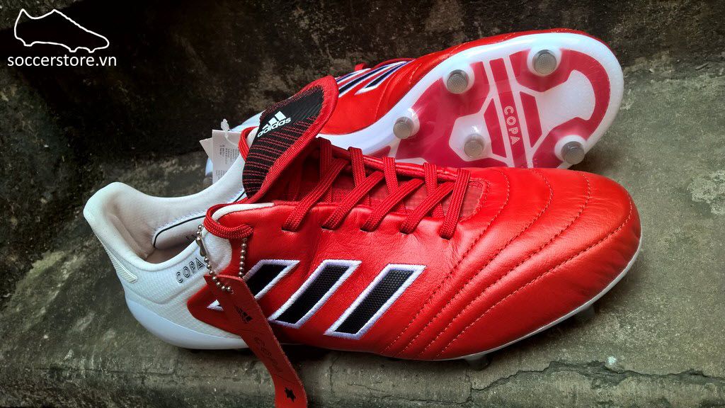 Adidas Copa 17.1 FG- Red Core Black White BB3551