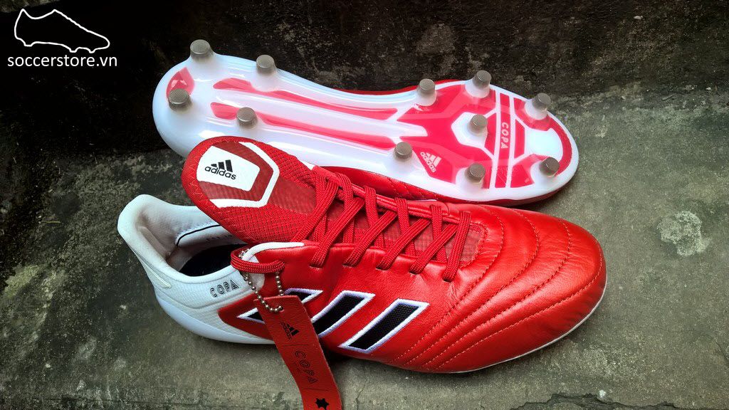 Adidas Copa 17.1 FG- Red/ Core Black/ White BB3551