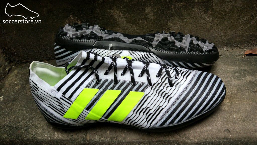 Adidas Nemeziz 17.3 TF- White/ Solar Yellow/ Core Black