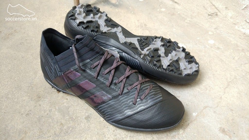 Adidas Nemeziz Tango 17.3 TF- Core Black/ Utility Black BB3658