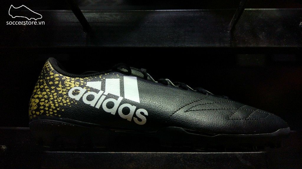 Adidas X 16.4 AG - Core Black/ Metalic Gold/ White/ White BB3826