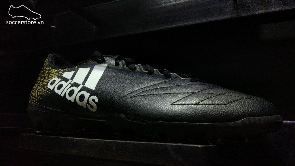 Adidas X 16.4 AG - Core Black/ Metalic Gold/ White/ White BB3826